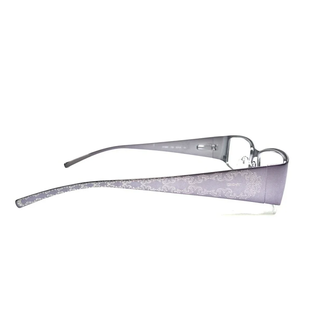 DKNY Eyeglasses Frames DY5567 1105 Shiny Purple Rectangular Full Rim 51-16-130